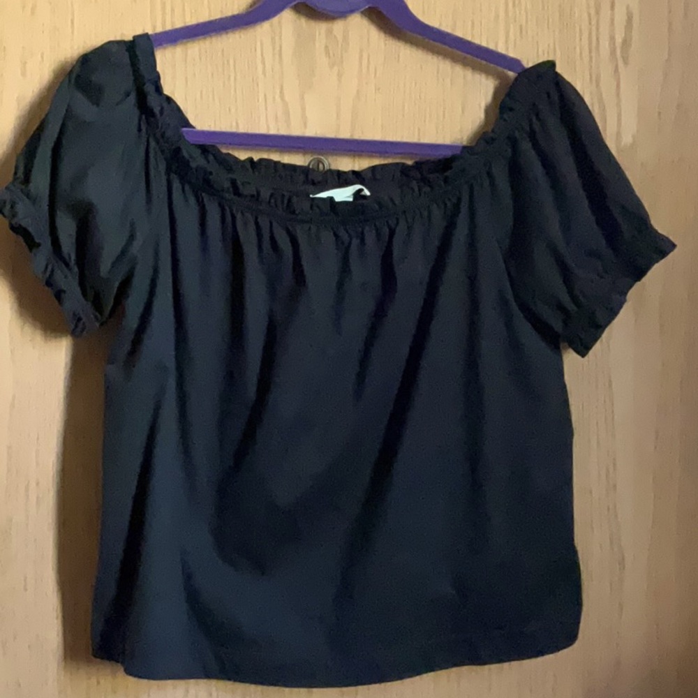 Summer Ruffle On/Off Shoulder Top